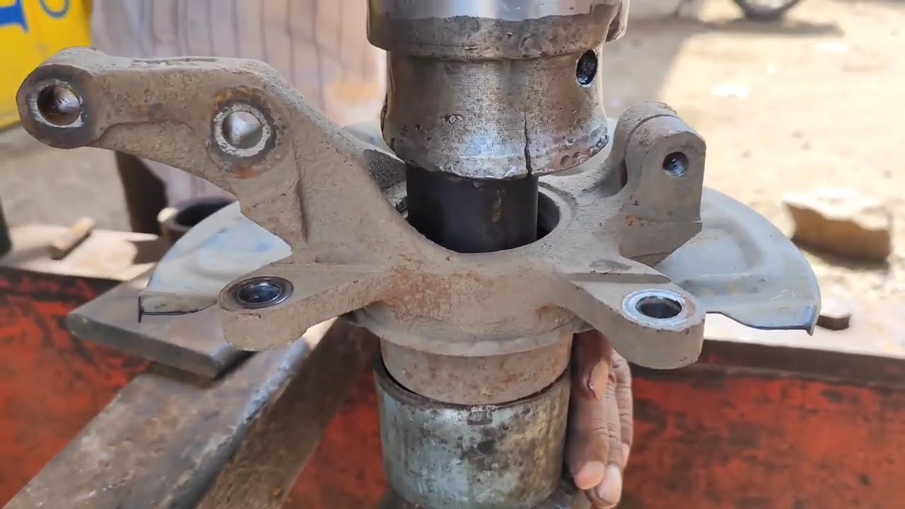 Alto K10 front wheel bearing || replacement of step by step by guide || #automobile #bearing