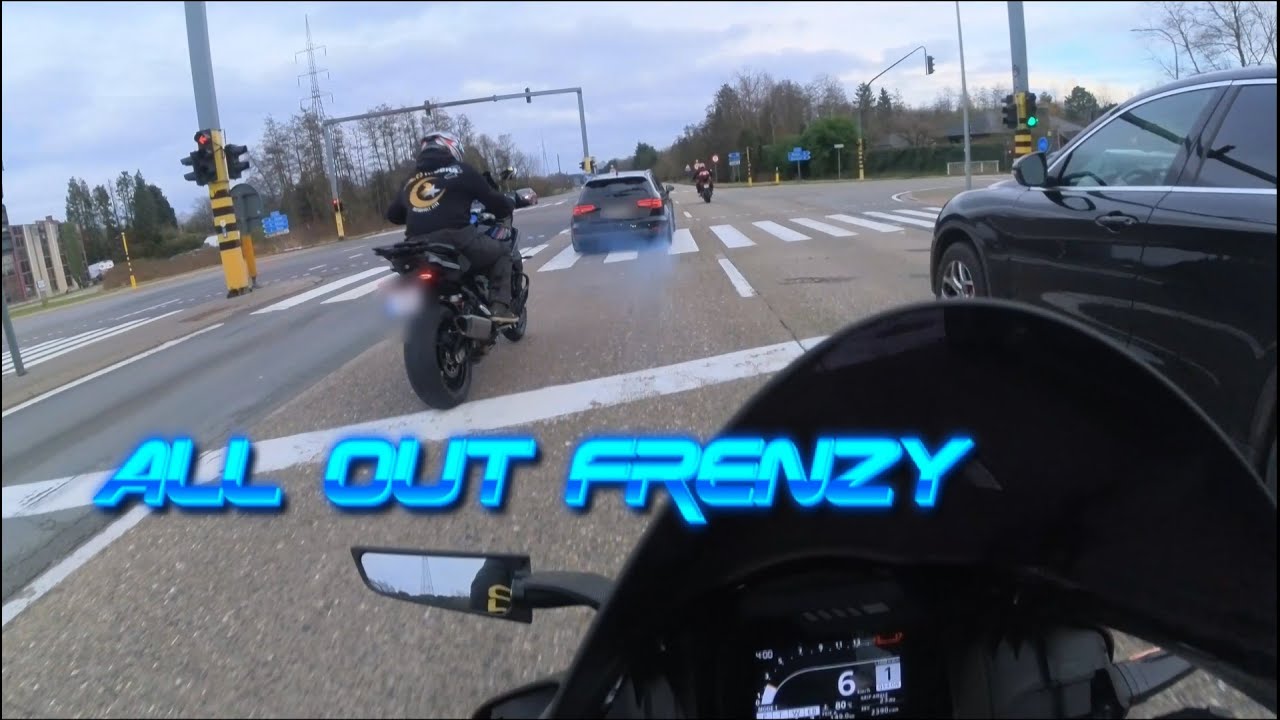 2 BMW S1000XR VS AUDI RS3 Onboard 2024 Honda CBR600RR Pure Sound.