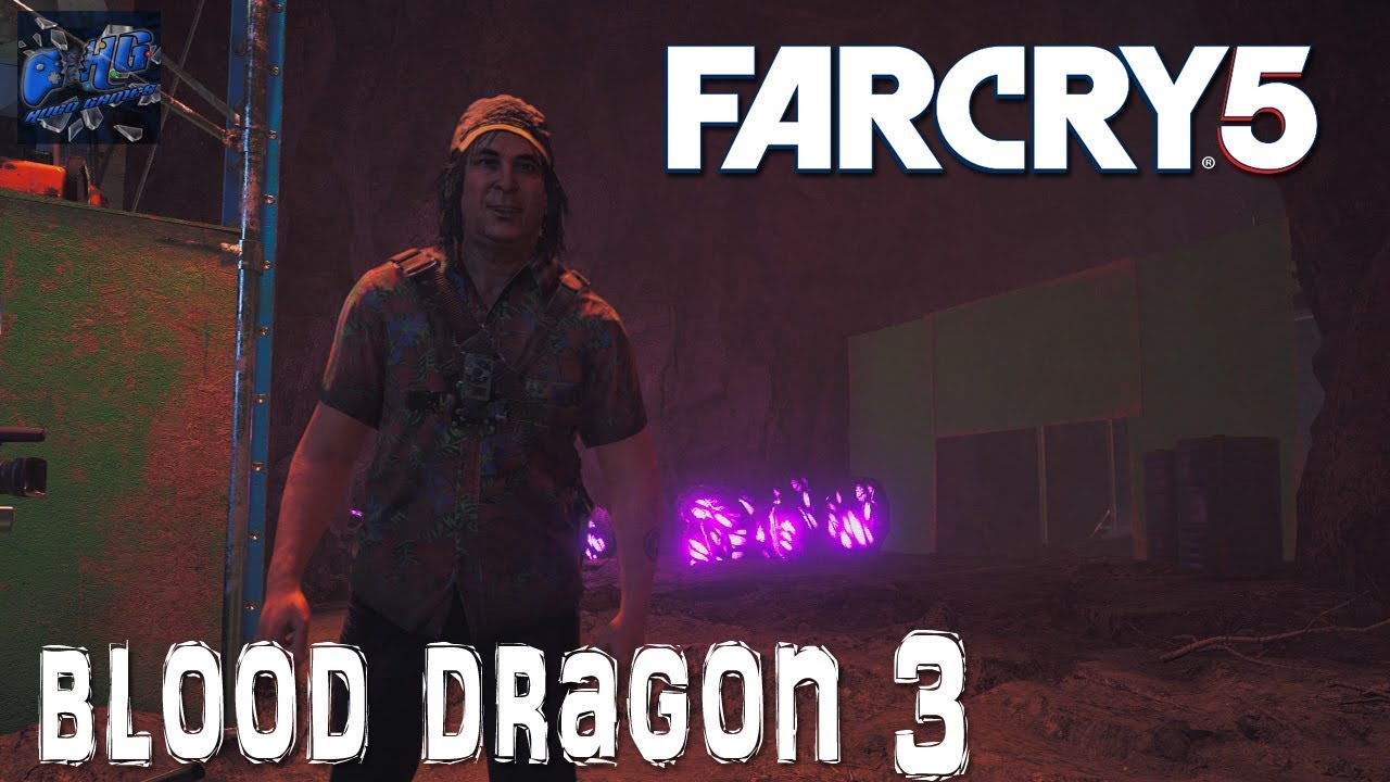 Far Cry 5- BLOOD DRAGON 3 Side Mission Gameplay Walkthrough