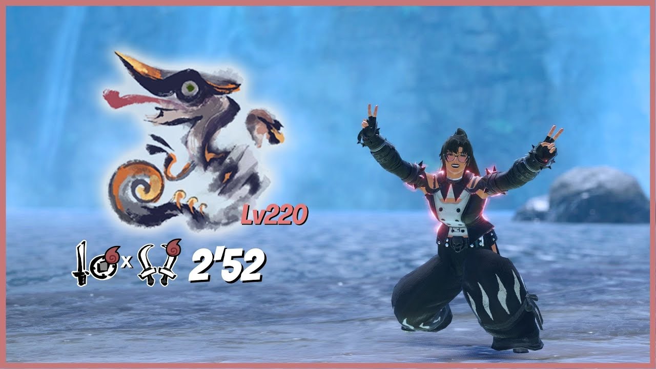 [MHR:Sunbreak] Anomaly Risen Chameleos Lv220 (SNS/Dual Blades) - 2'52 w/ @SavageDiavolos