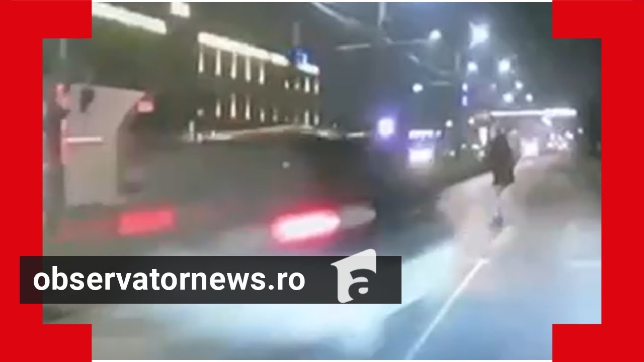 Ultimele secunde din viaţa femeii spulberate pe trecere &icirc;n Iaşi. A &icirc;nghețat şi a fost lovită &icirc;n plin