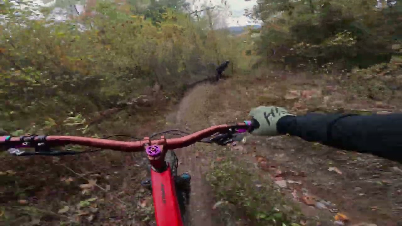 Full run of broline at glen park #mtb #rockshox #highpivot 