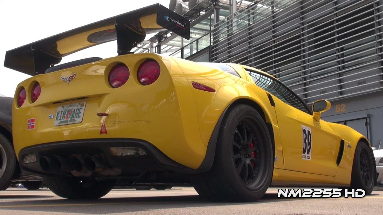 Modified Corvette Z06 with Corsa Exhaust LOUD SOUND!