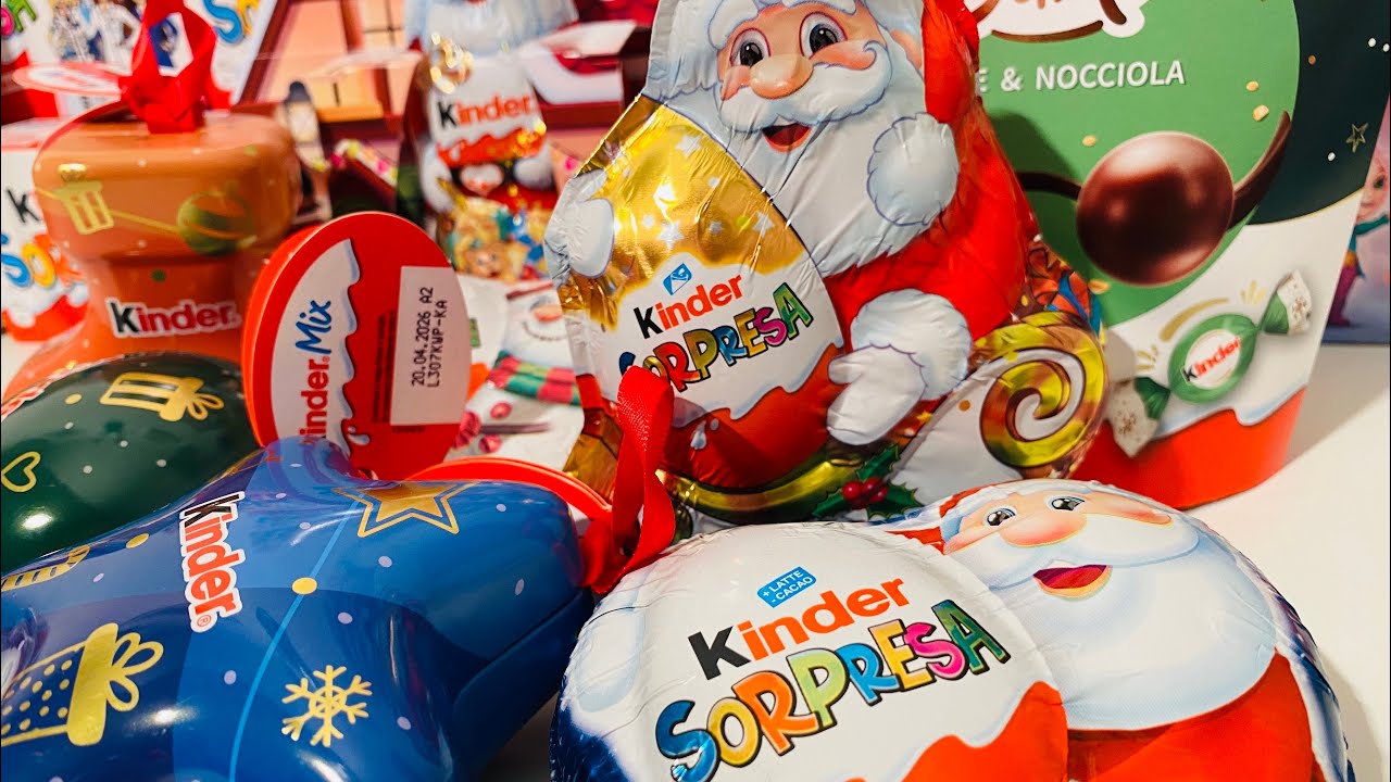 XXL Kinder Surprise Compilation ASMR Unboxing 