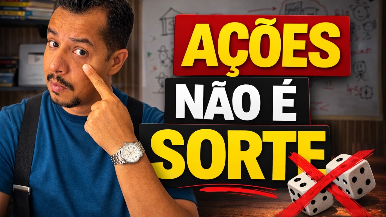 AS AÇÕES NÃO SOBEM POR ACASO (o que realmente move o preço)