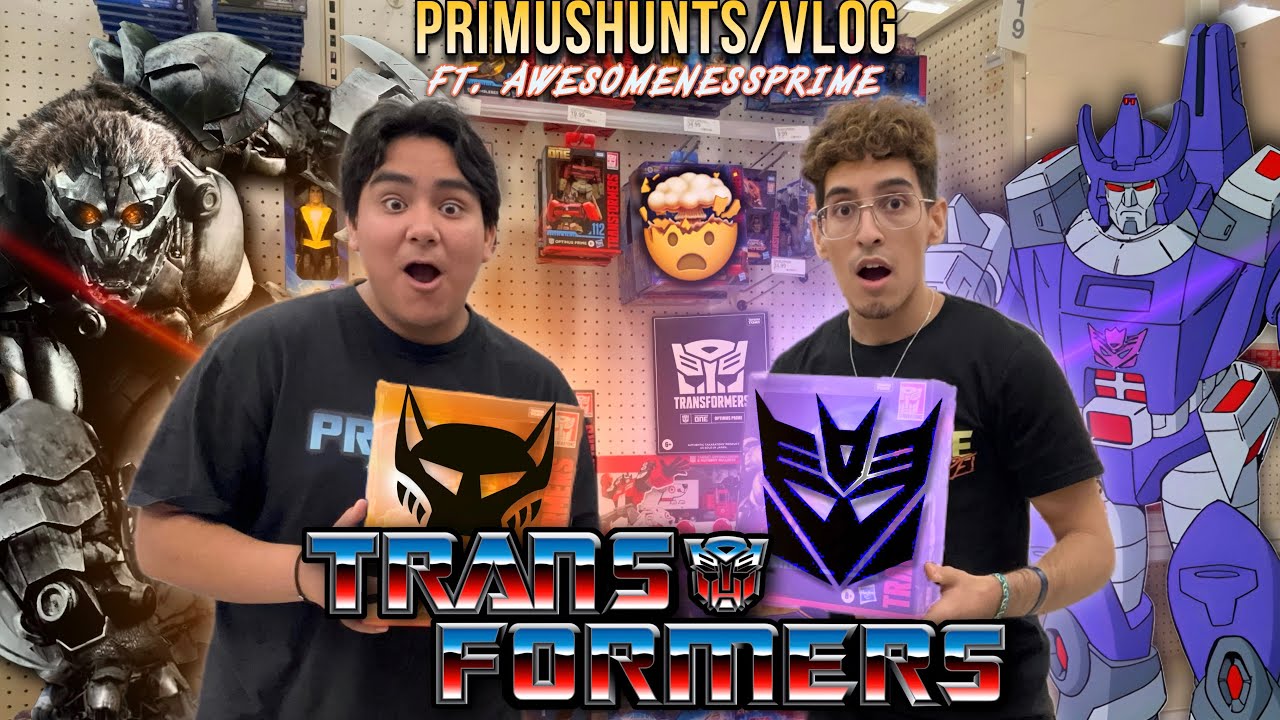НОВЫЙ ГОД, НОВАЯ ВОЛНА ТРАНСФОРМЕРОВ ЗАМЕТНА🤯🔥!! При участии @AwesomenessPrime [PrimusHunts/Vlog]...