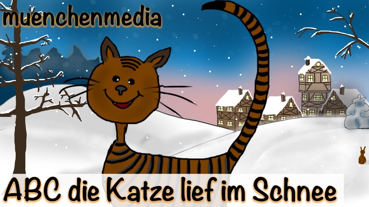 🎵 ABC, die Katze lief im Schnee - Kinderlieder zum Mitsingen | Kinderlieder deutsch - muenchenmedia