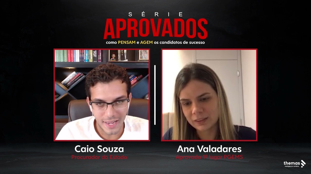 Como PENSA e AGE Ana Valadares, APROVADA em 1° lugar no CONCURSO PGE-MS!
