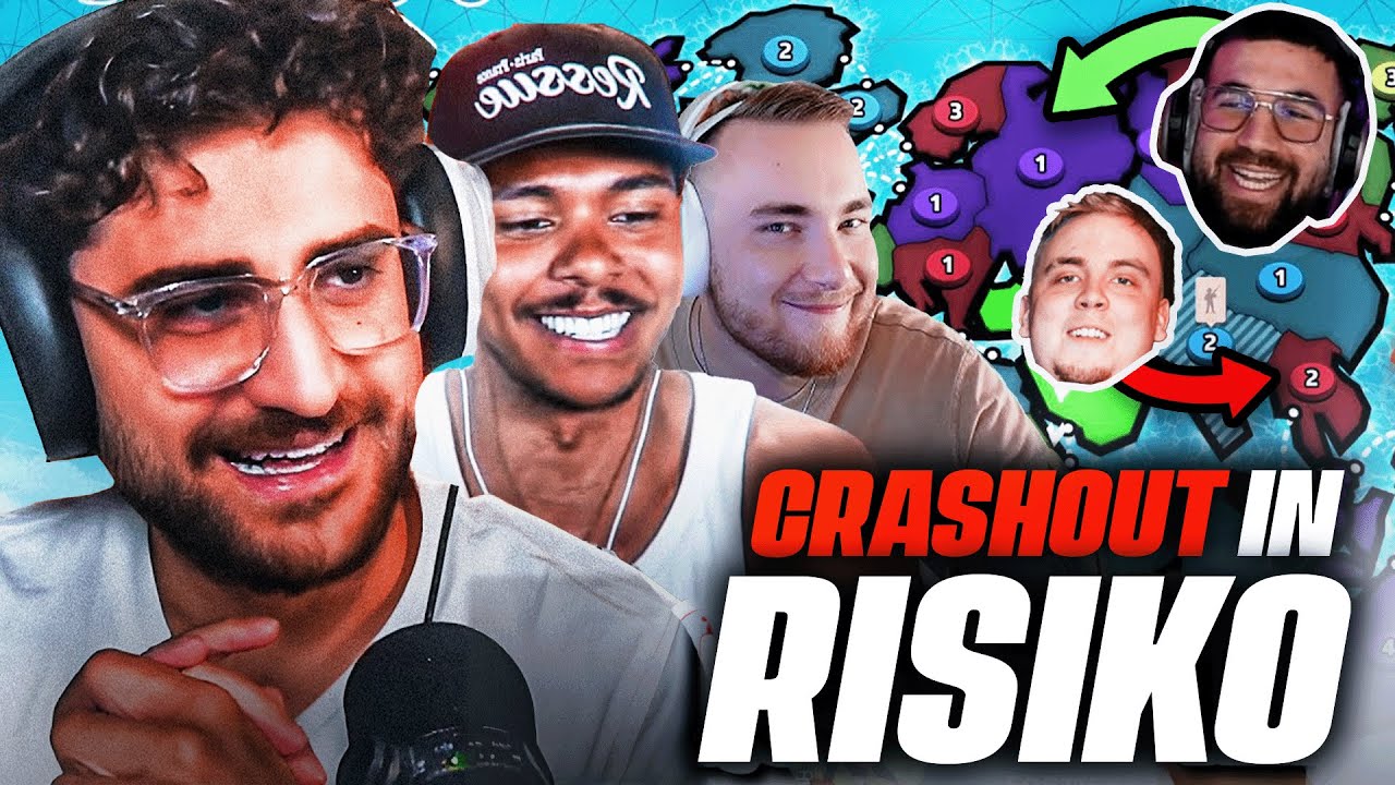 DER IRRE K&Ouml;NIG GREIFT ZU👑😂 RISIKO mit Danny, Kroko, Mert und Willy🔥 | EliasN97 Gaming
