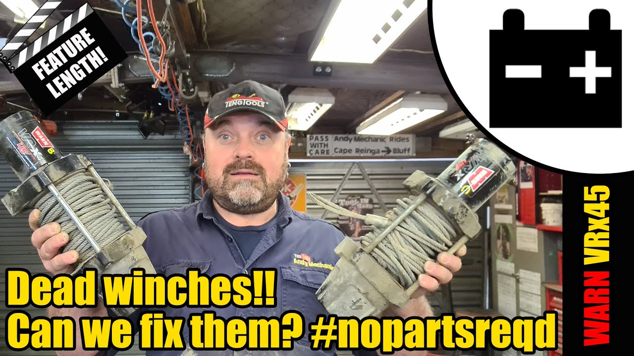 Dead winches! Can we fix them with no parts? #1491