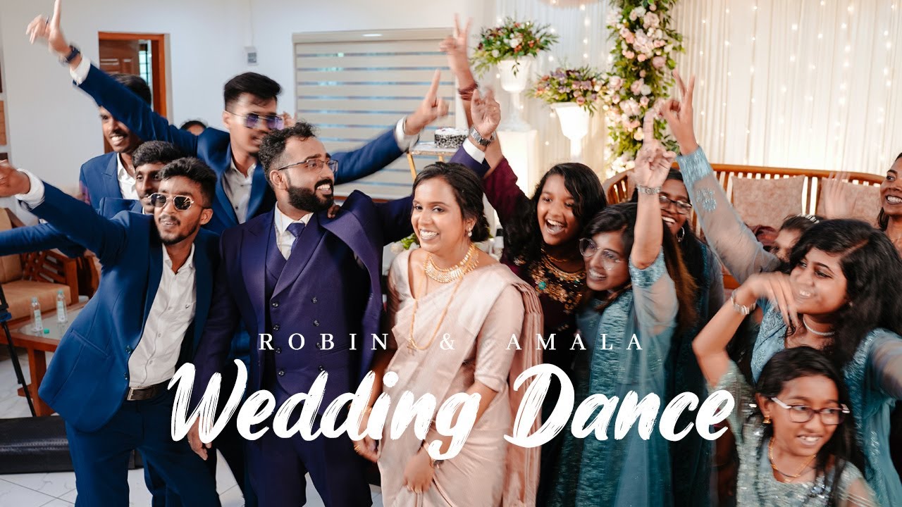Surprise Wedding Dance | Robin & Amala | ShutterLightStories - Wedding Couple Dance Kerala