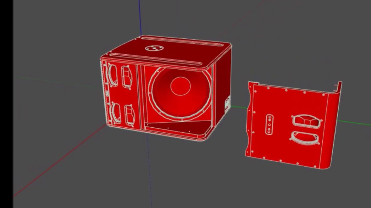 Nexo L15 Plan Overview / Nexo Subwoofer/ Bandpass / NEXO