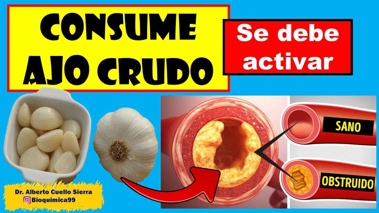 ¡REVELADO!: ASÍ ACTIVAS al AJO CRUDO| EXCELENTES BENEFICIOS de COMER AJO