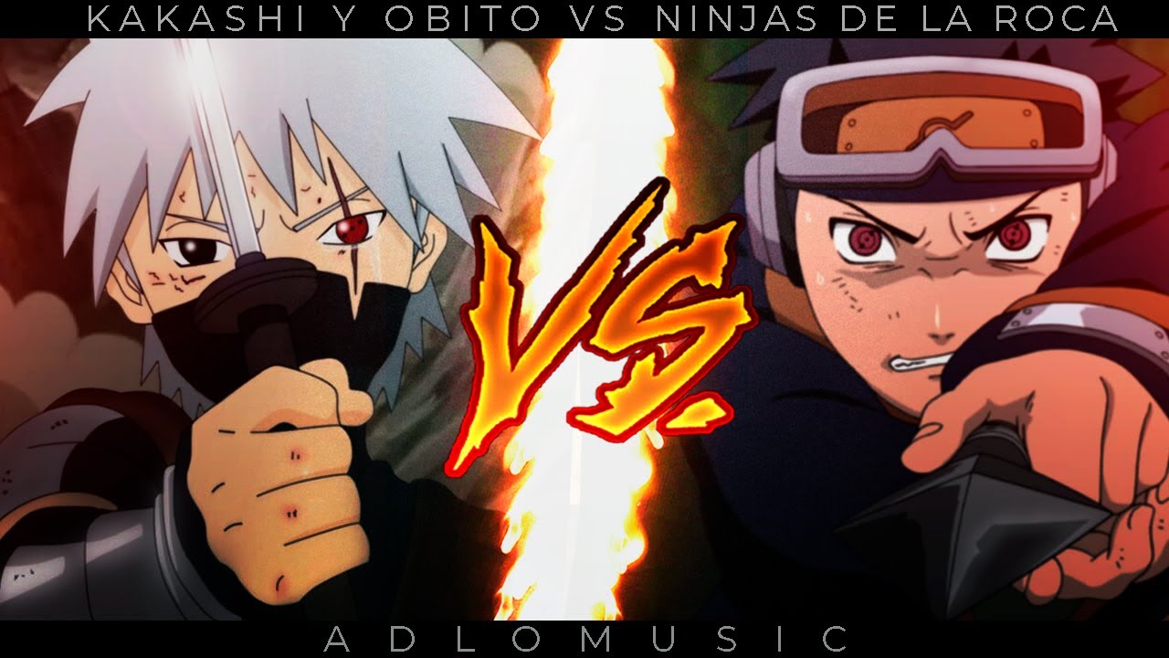 KAKASHI Y OBITO VS. NINJAS DE LA ROCA RAP | Naruto Shippuden |2021 | AdloMusic (Prod. Rayka)