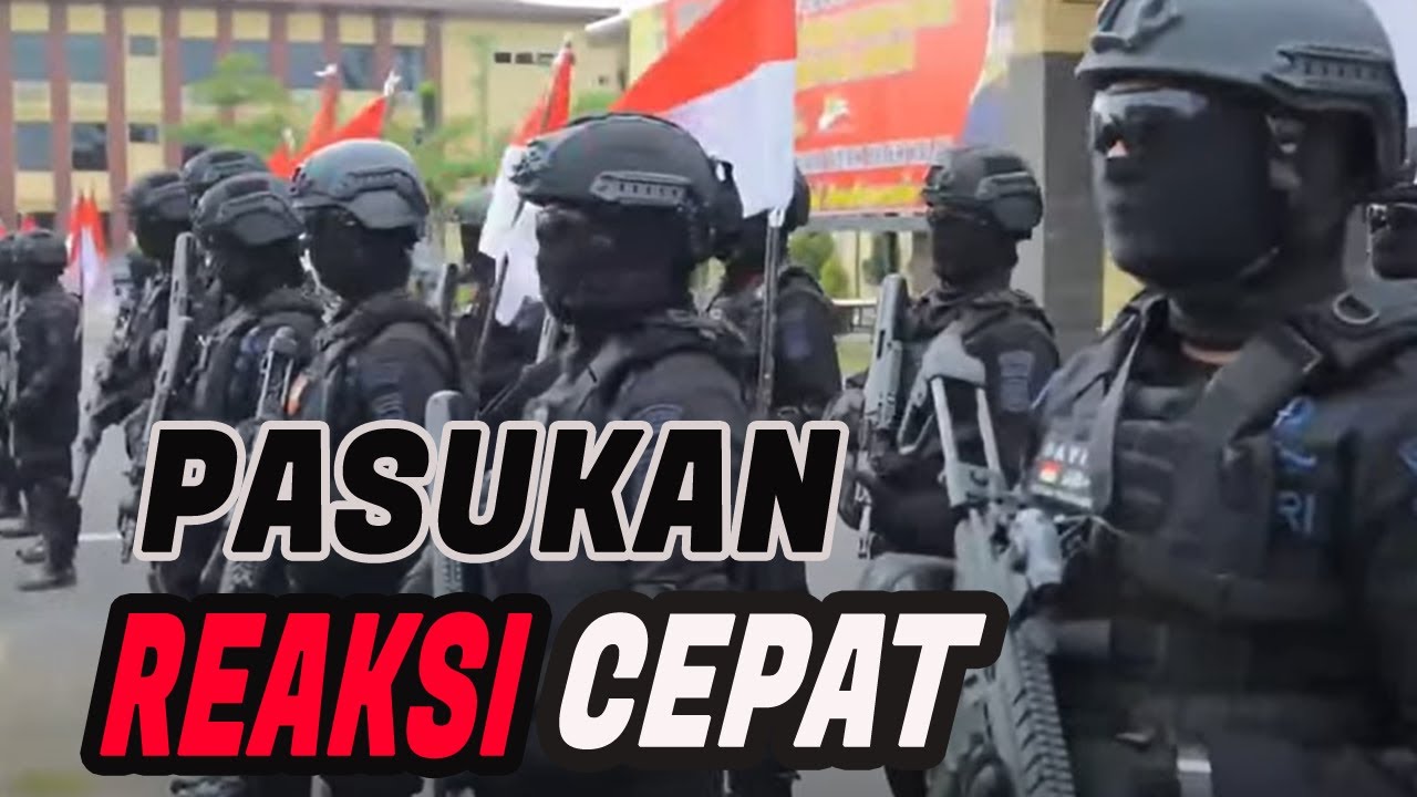 Pasukan Respon Cepat I PRC Brimob Polda Lampung
