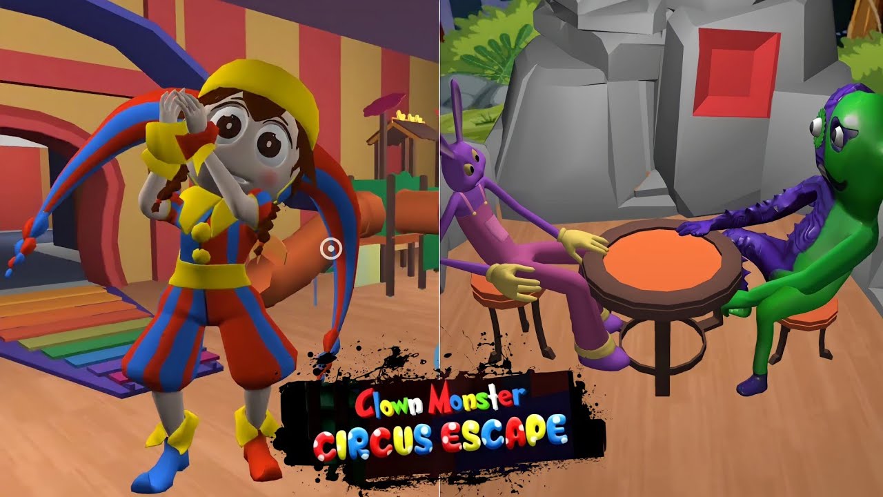 Clown Monster Circus Escape - The Amazing Digital Circus Horror Game