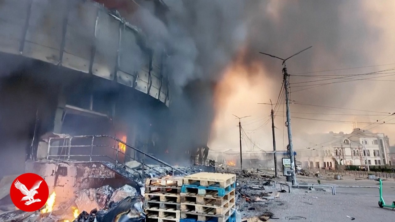 Russia hits Ukraine with hypersonic missile in massive Kyiv assault
