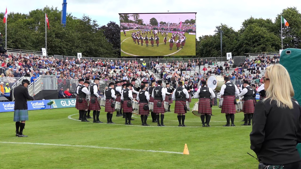 World Pipe band Championships 2017 - Police Service of Northern Ireland Medley - [4K/UHD]