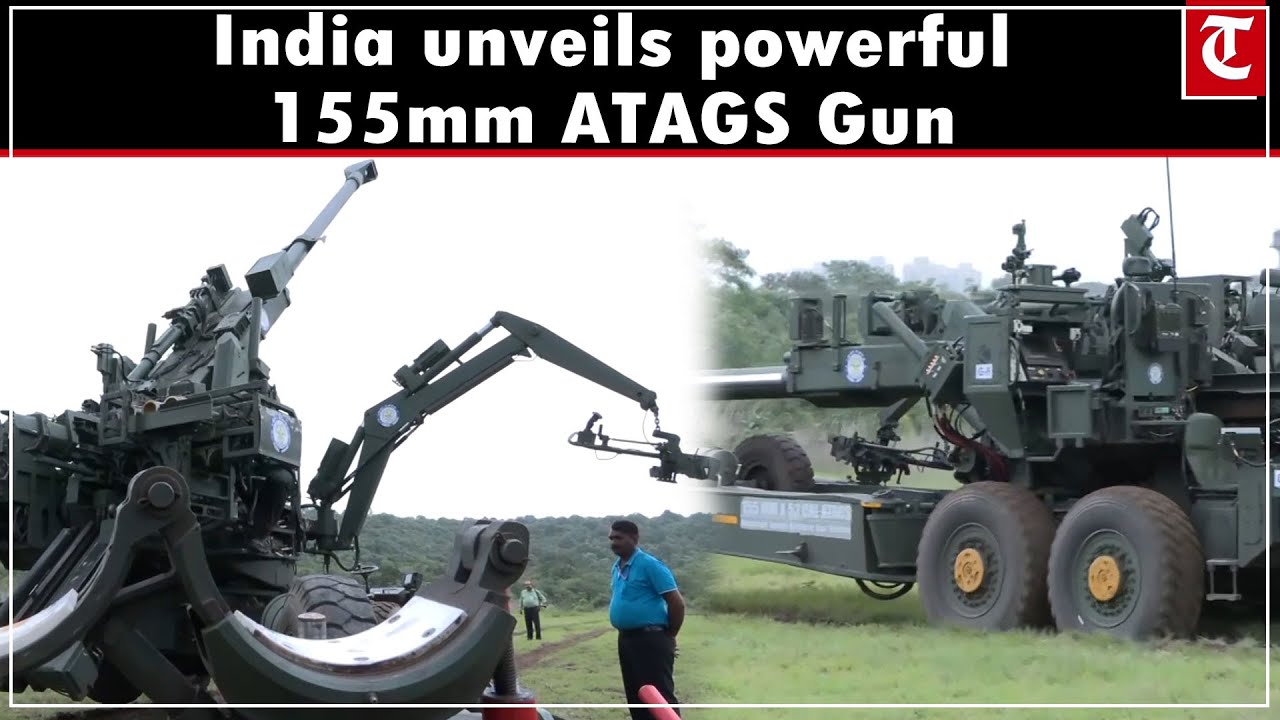 India’s first indigenous 155mm ATAGS Gun to revolutionize battlefield power and artillery strength