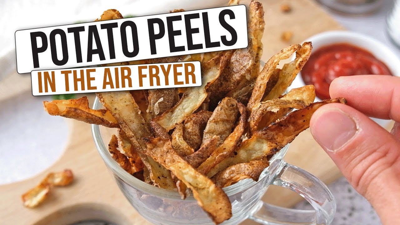 Crispy Air Fryer Potato Peels [Easy Snack Idea]