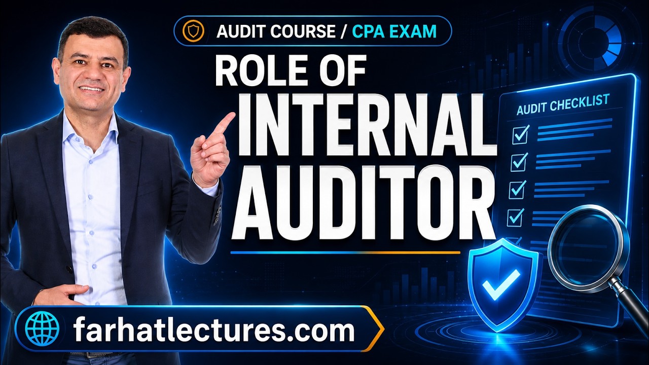 📖 Role of Internal Auditor — CPA Exam (AUD) | Auditing Course