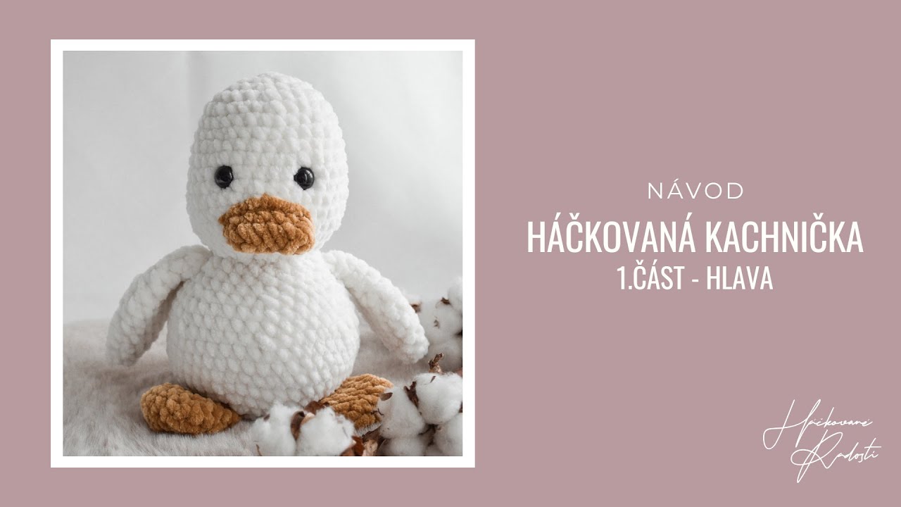 HÁČKOVANÁ KACHNIČKA I 1. ČÁST - HLAVA