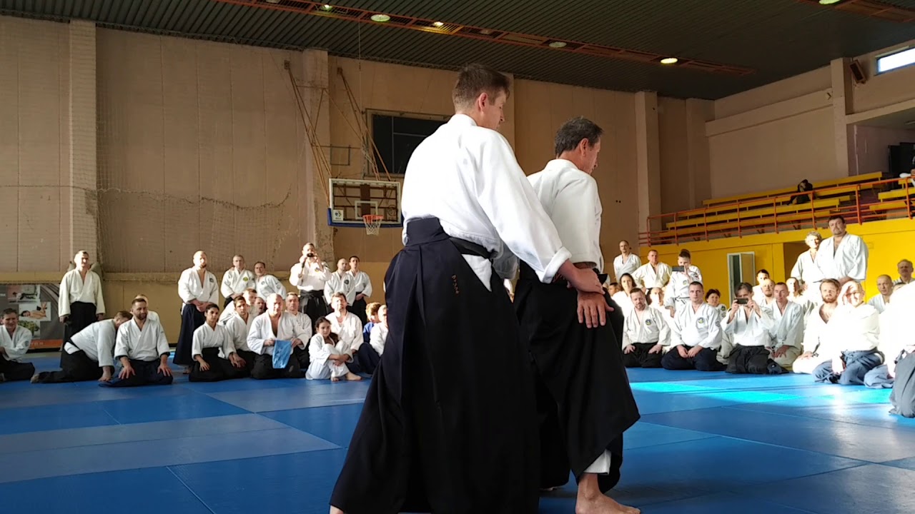 Ushiro ryakatate dori by Christian Tissier in Kyiv