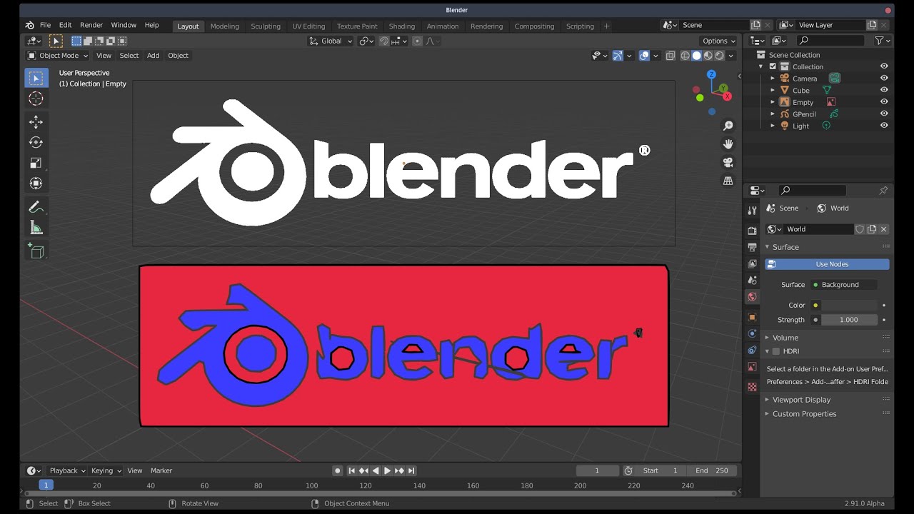 TRACE IMAGES into GREASE PENCIL 🎨 Blender Today
