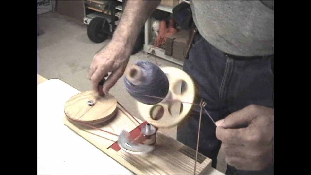Winding Slippery Yarns on a Strauch Jumbo Ball Winder