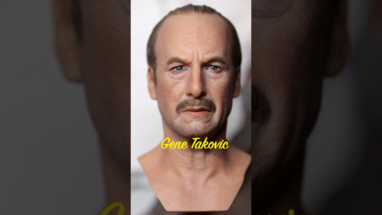 Bob Odenkirk head, Gene Takovic figure, Chen Peng, hot toys, custom Better call saul, Breaking Bad