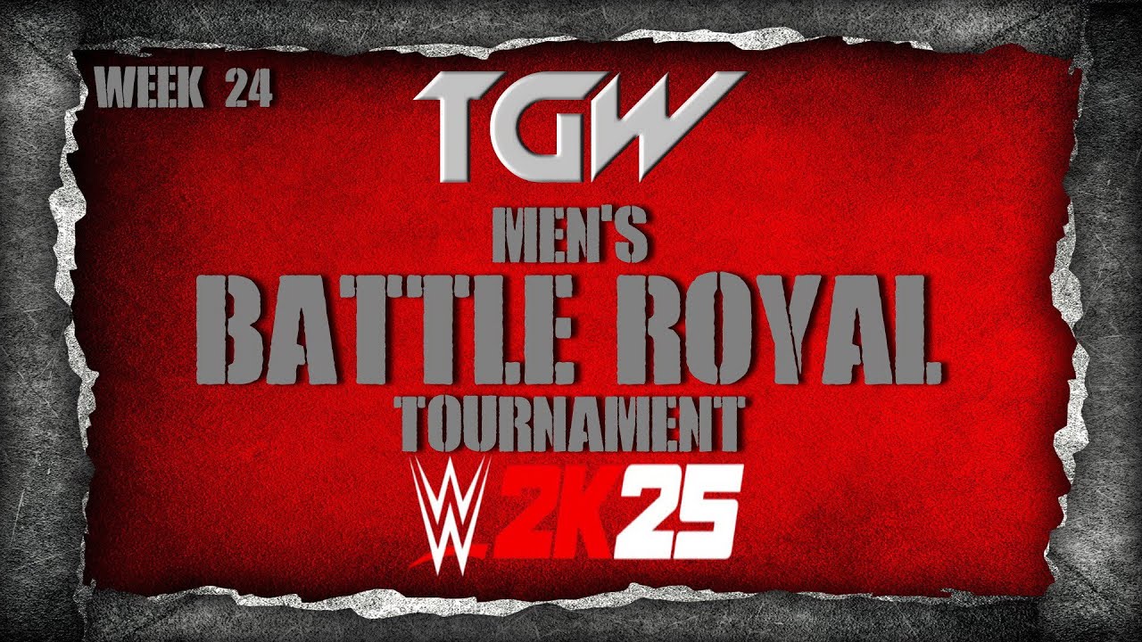 WWE 2K25: Men's Battle Royal tournament - Week 24