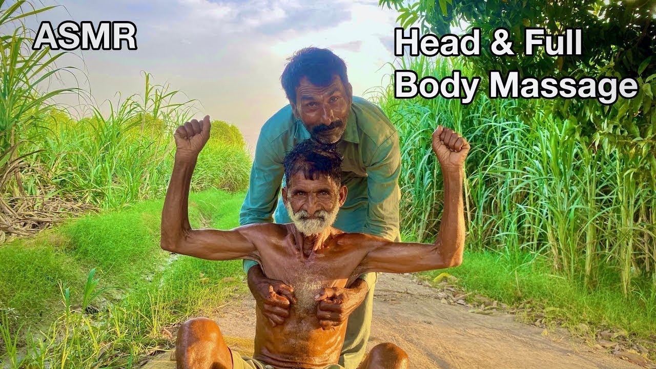 ASMR full body massage