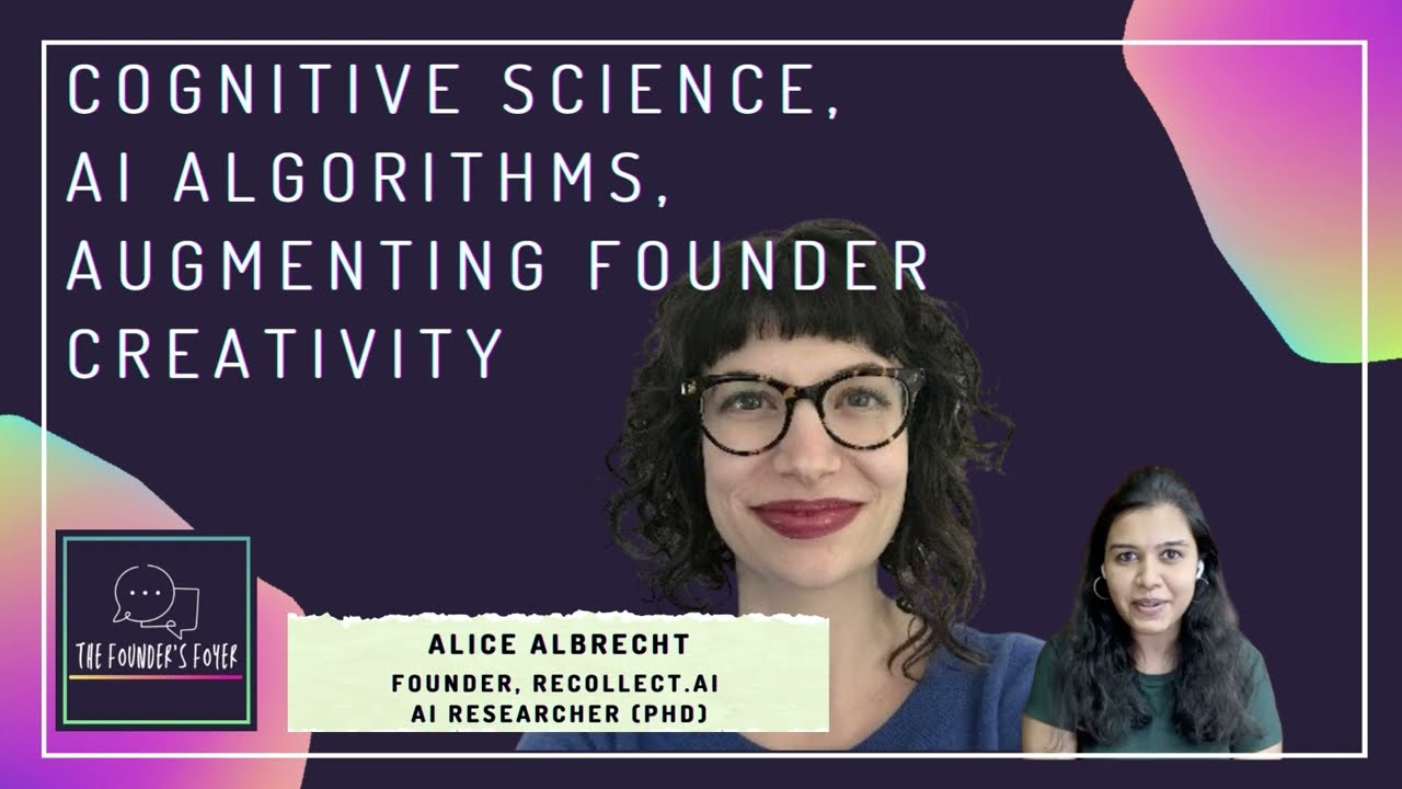 Cognitive science, AI algorithms, augmenting founder creativity ft. Alice Albrecht [FULL EPISODE]