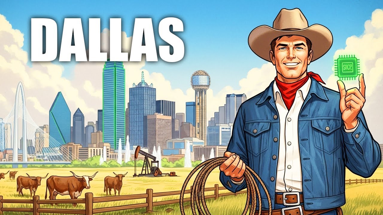 The Complete History of DALLAS: From Cattle Trails to Tech Titans | History for Sleep