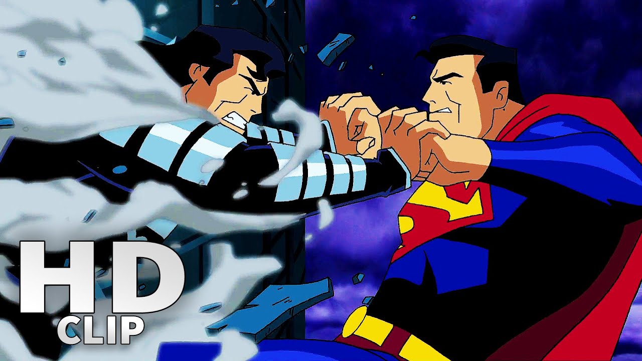 Black Suit Superman vs. Cloned Superman | Superman: Doomsday