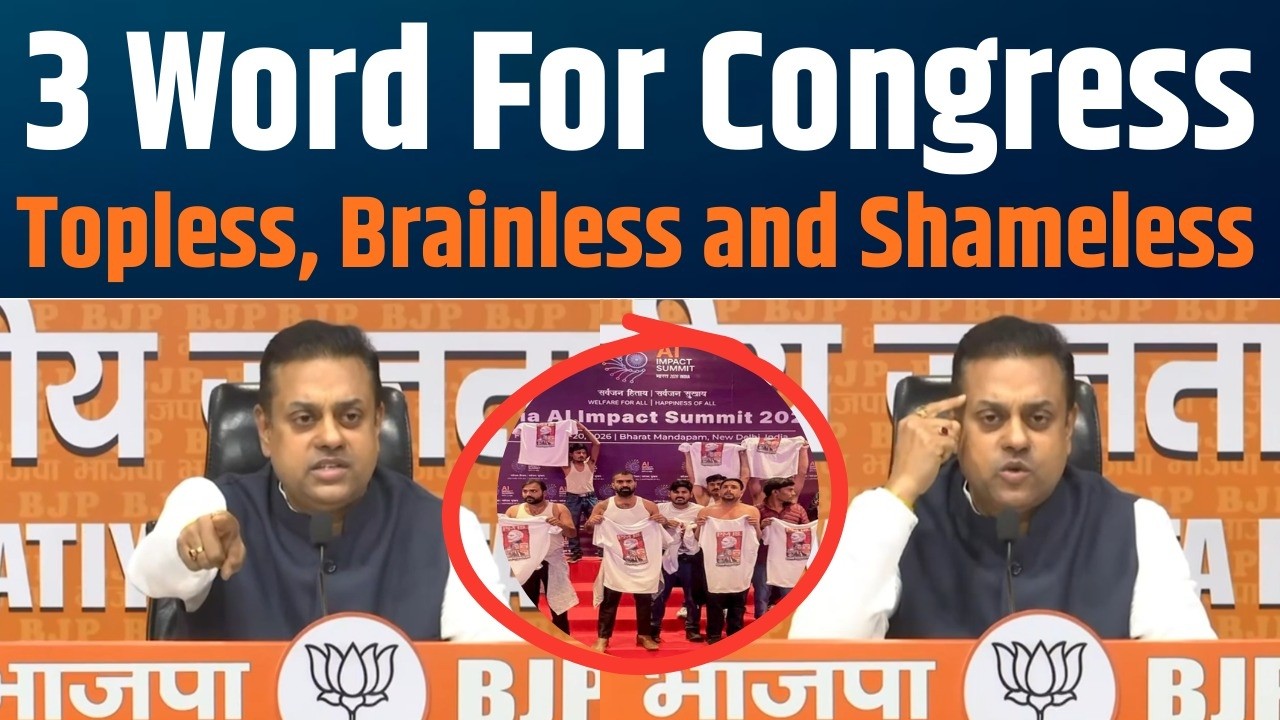 Congress Faces Fierce Rebuke | Patra&rsquo;s Explosive Three-Word Attack