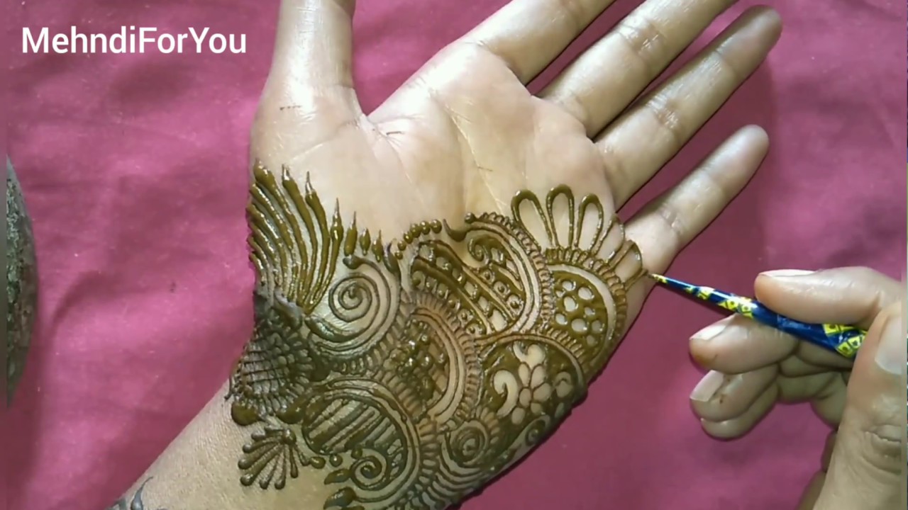 Arabic Mehndi design || Belt type mehndi design || Bangle style mehndi design