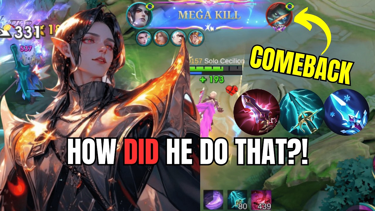 Cecilion Turned the Game Around… Just Like That?! | Cecilion Gameplay – MLBB