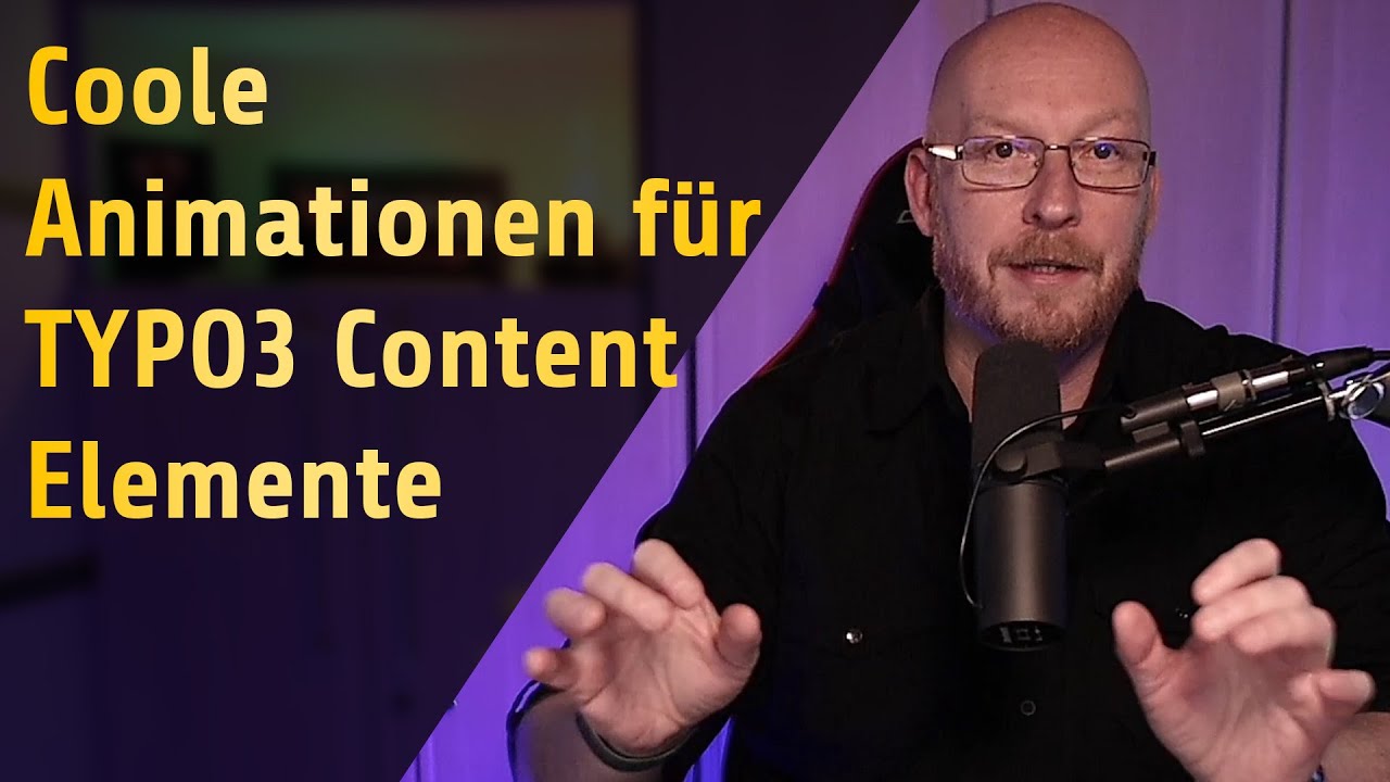 Coole Animationen für TYPO3 Content Elemente | #TYPO3 #content_animations