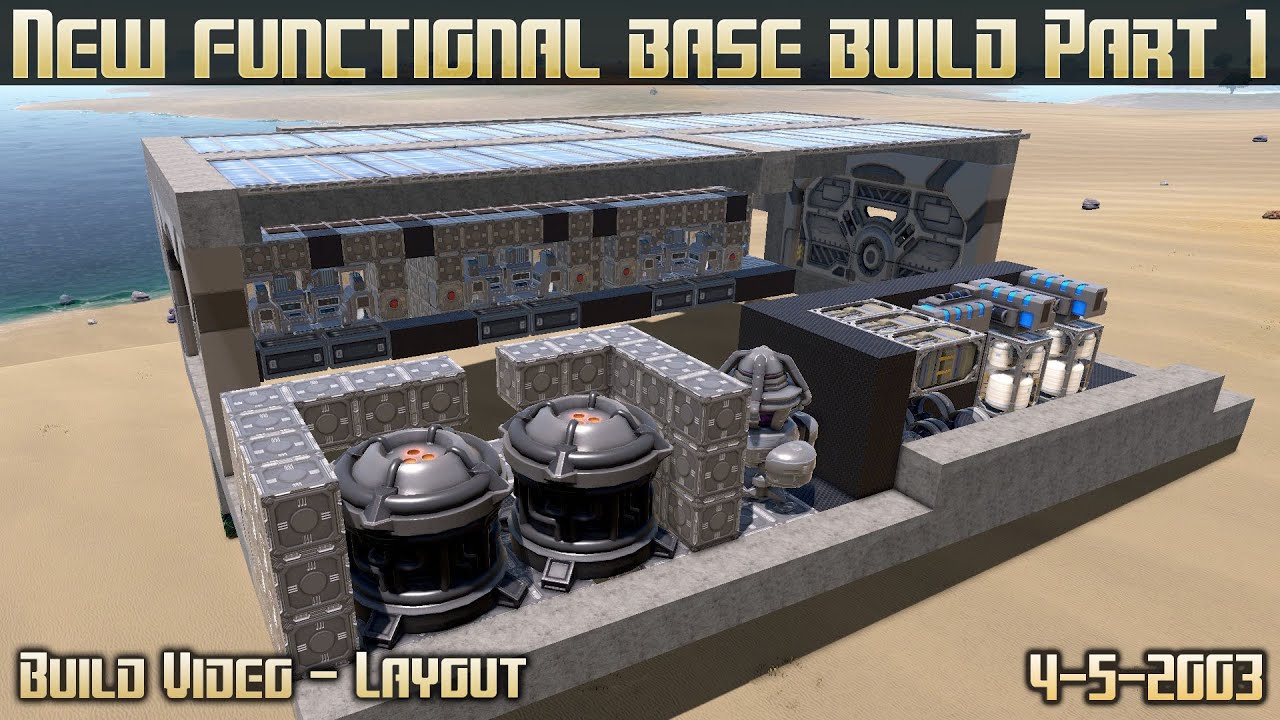 Empyrion Galactic Survival - New Functional base build part 1