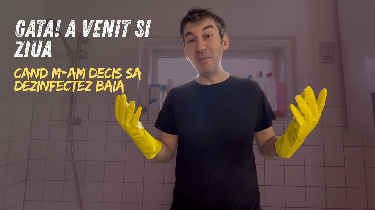 Weekendul acesta m-am decis sa dezinfectez baia! #vlogdanemarca