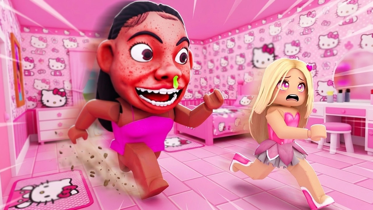 KOMİK S&Uuml;M&Uuml;KL&Uuml; KARDEŞLERİN EVİNE GİRDİK 😂 ROBLOX K&Uuml;BRA NİSA
