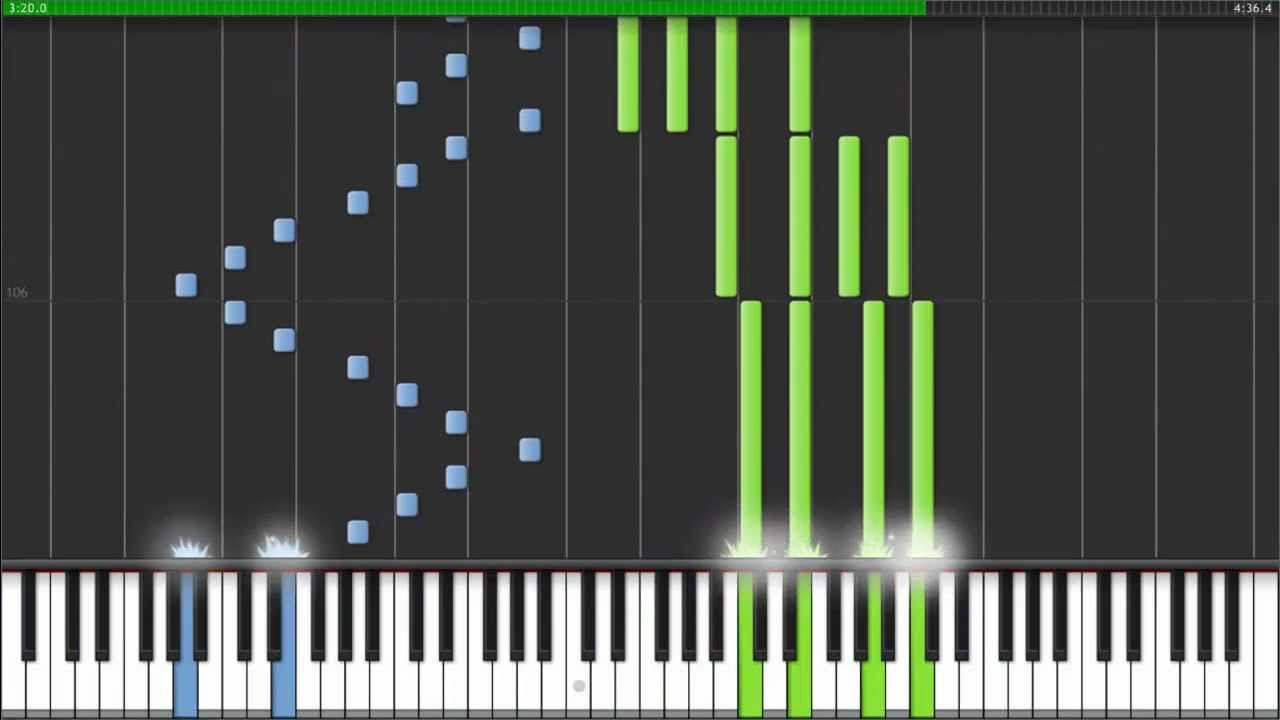 Time - Inception [Piano Tutorial] (Synthesia)
