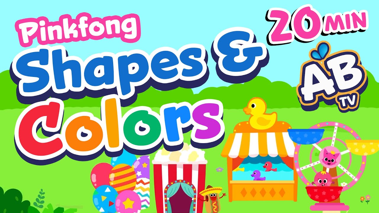 Shapes and Colors - Learn the basic shapes and colors for kids