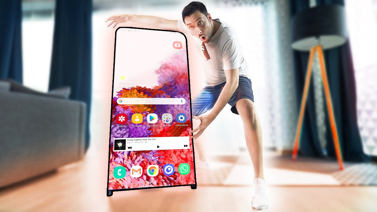 J'ai reçu un Grand Smartphone ! (énorme)