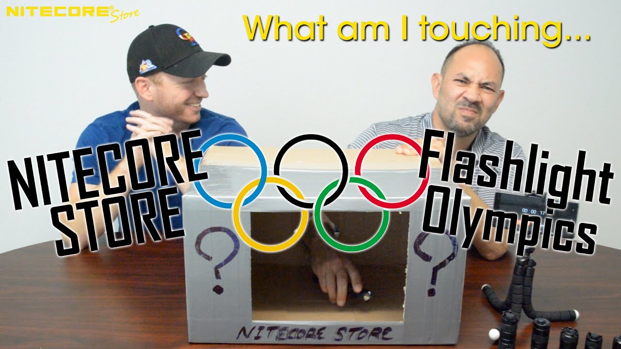 Nitecore Store Flashlight Olympics - Team Customer Service vs Team Sales