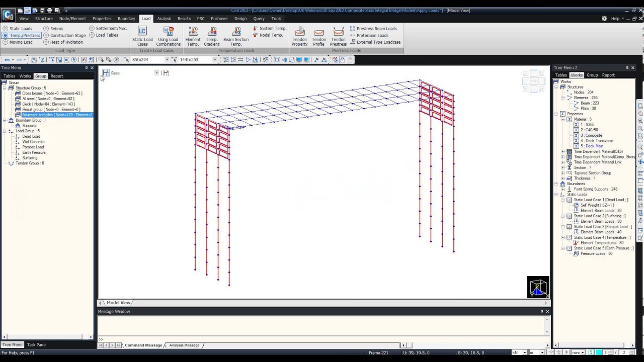 Midas Civil Webinar - Intregrated Bridge Design to Eurocode Standard