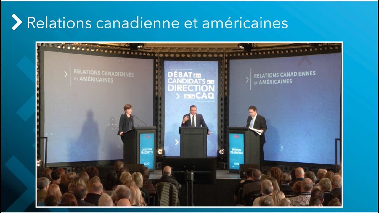 Th&egrave;me 4 du d&eacute;bat : Les relations canado-am&eacute;ricaines
