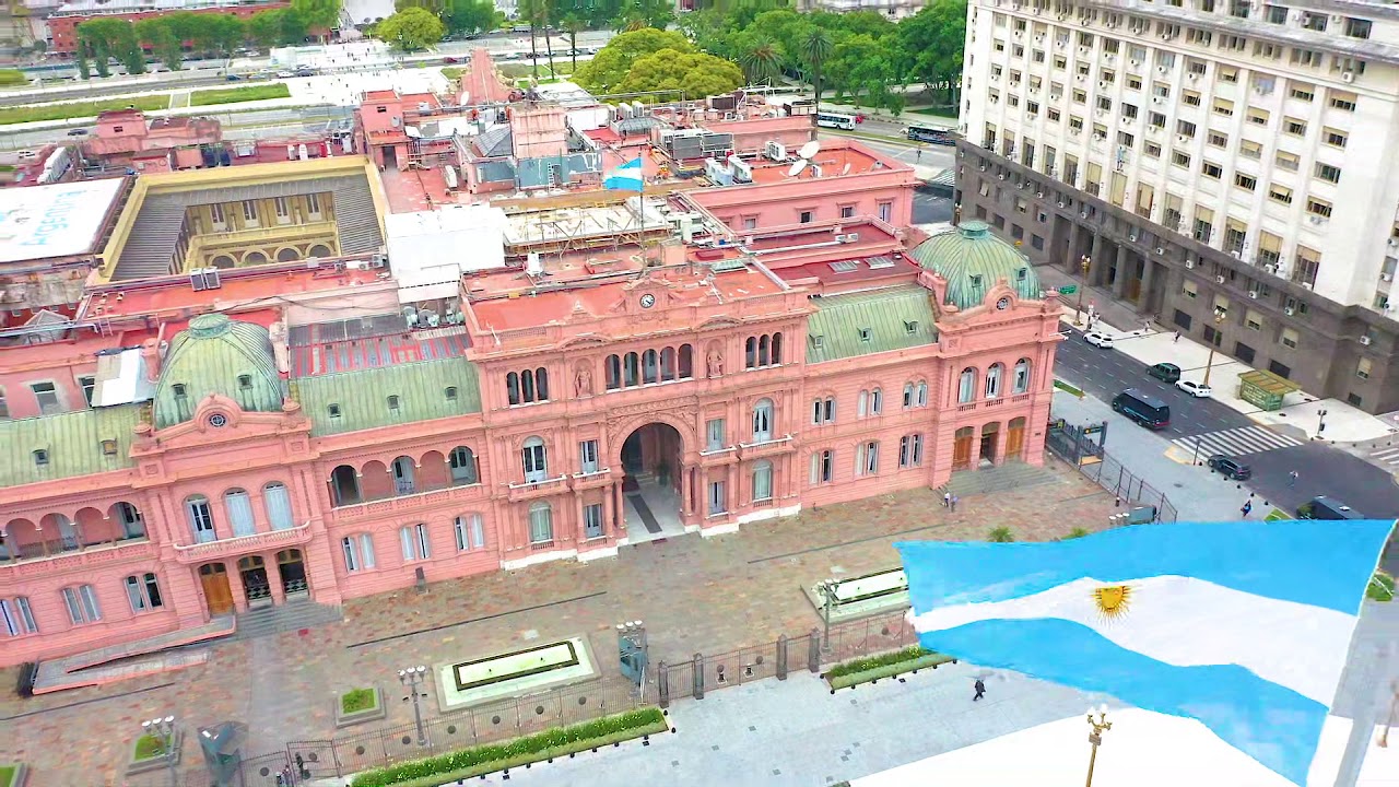 Casa Rosada e Porto Madero - Registro com Drone, Celular e GoPro