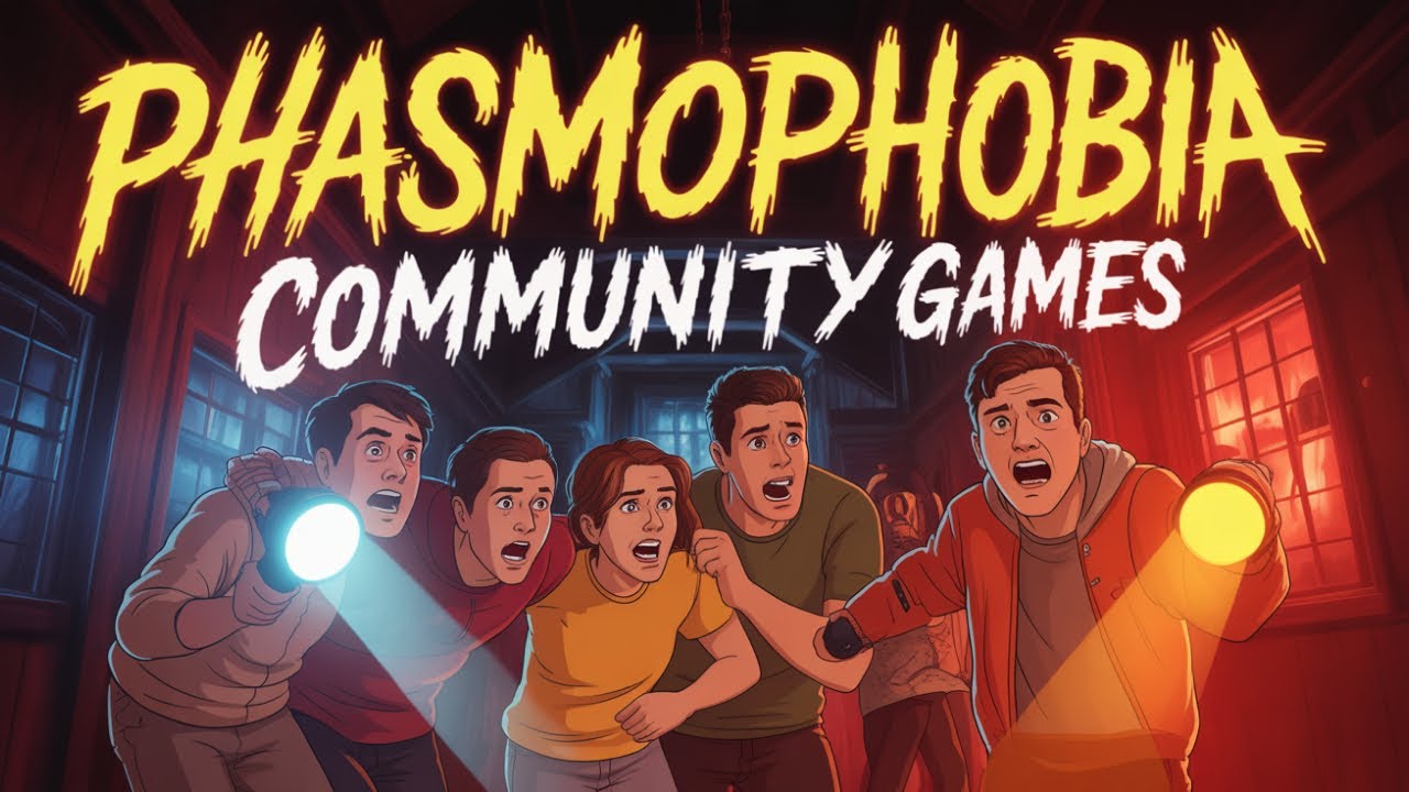 🔴LIVE - Community Games | Cosy Nightmare | NEW Players Welcome | 18+ | Phasmophobia